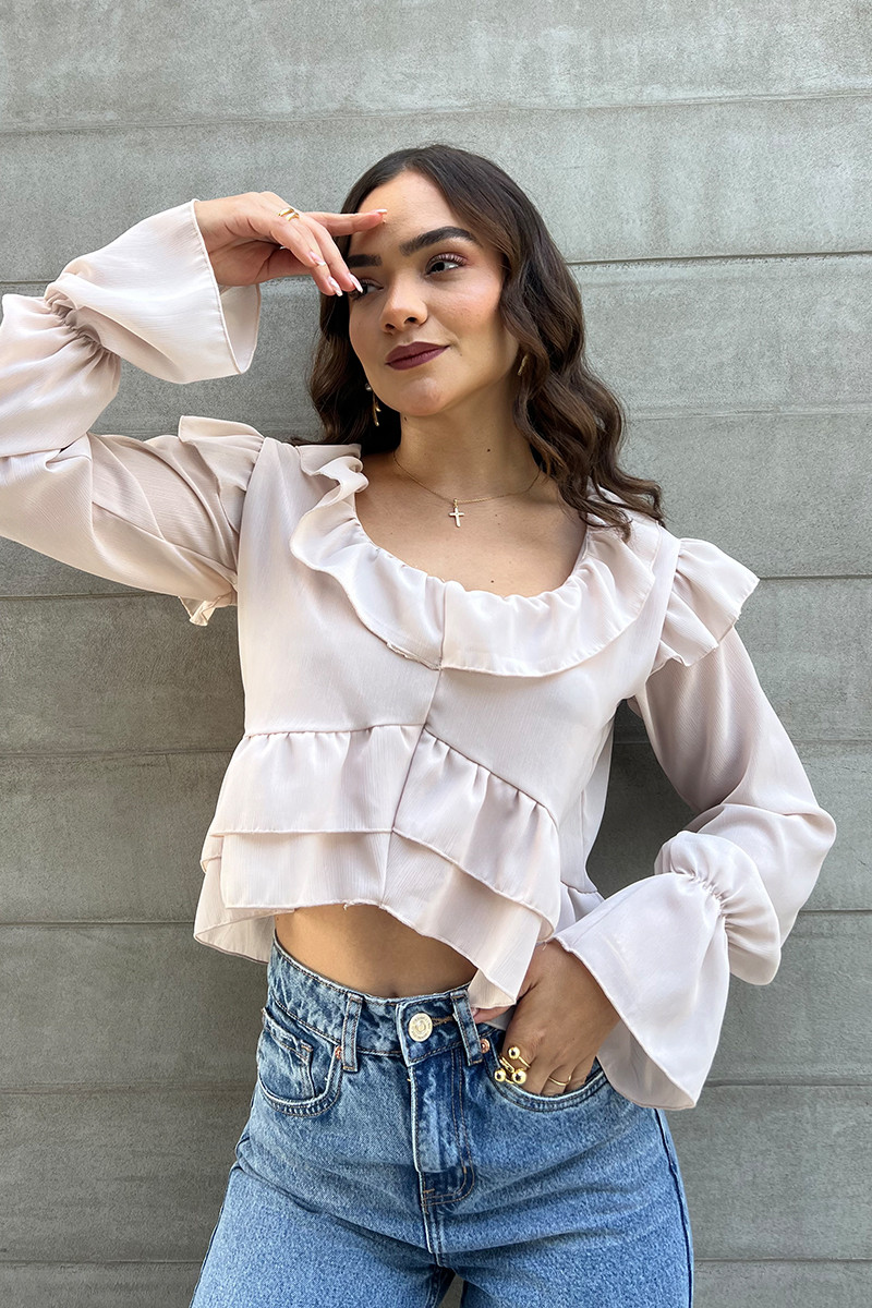 BLUSA SAMI BEIGE