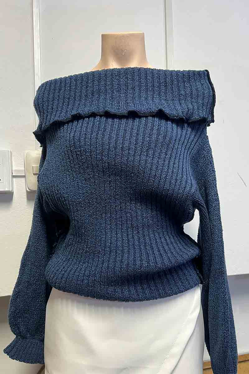 CHOMPA ALBA AZUL