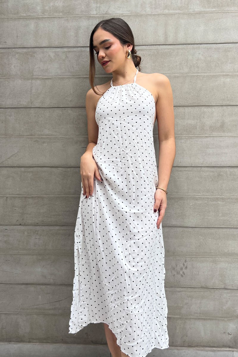 VESTIDO LUNARES PERLA