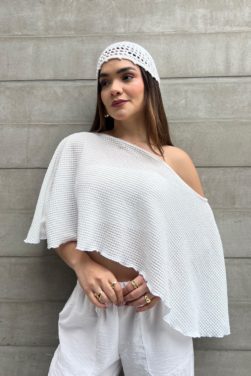 TOP CAPA CROCHET PERLA