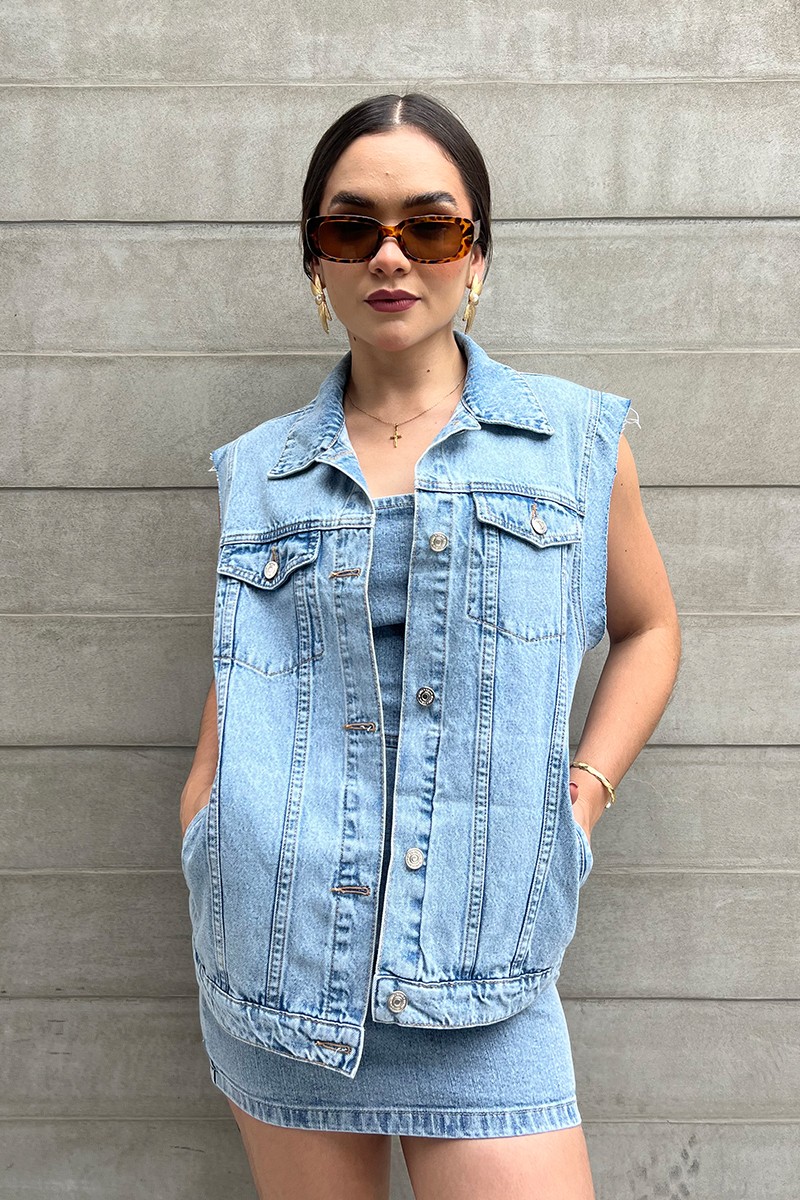 CHALECO DENIM