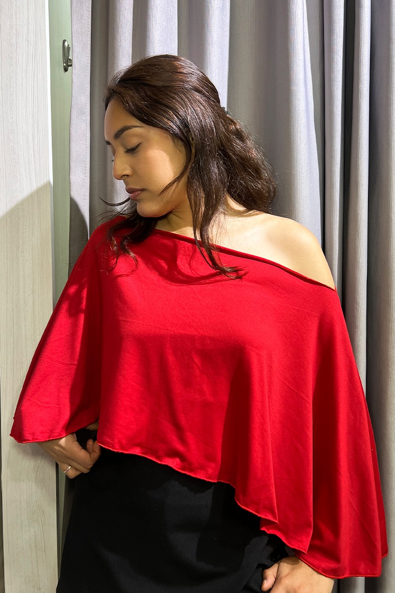 TOP CAPA ROJO