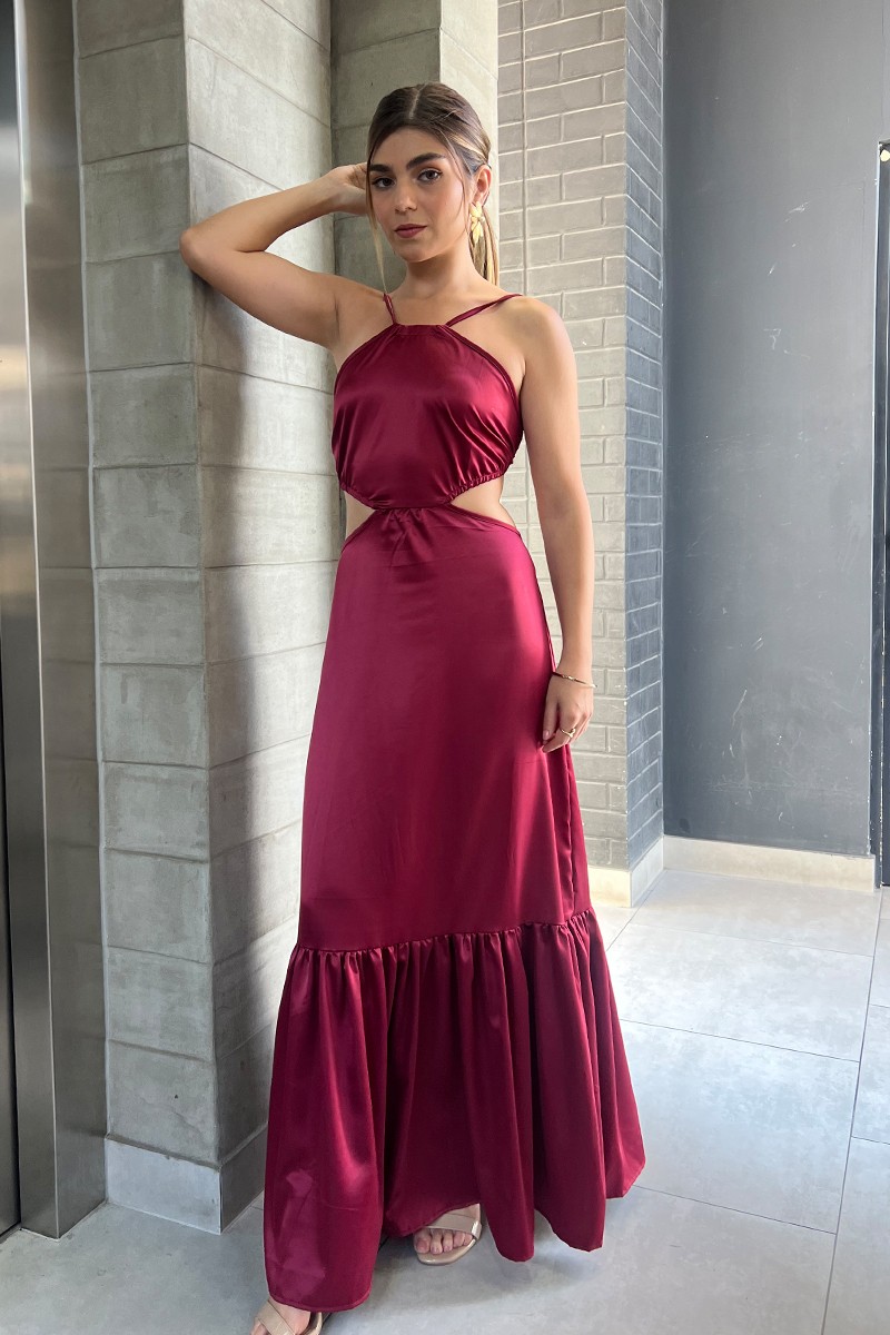 VESTIDO LARA VINO