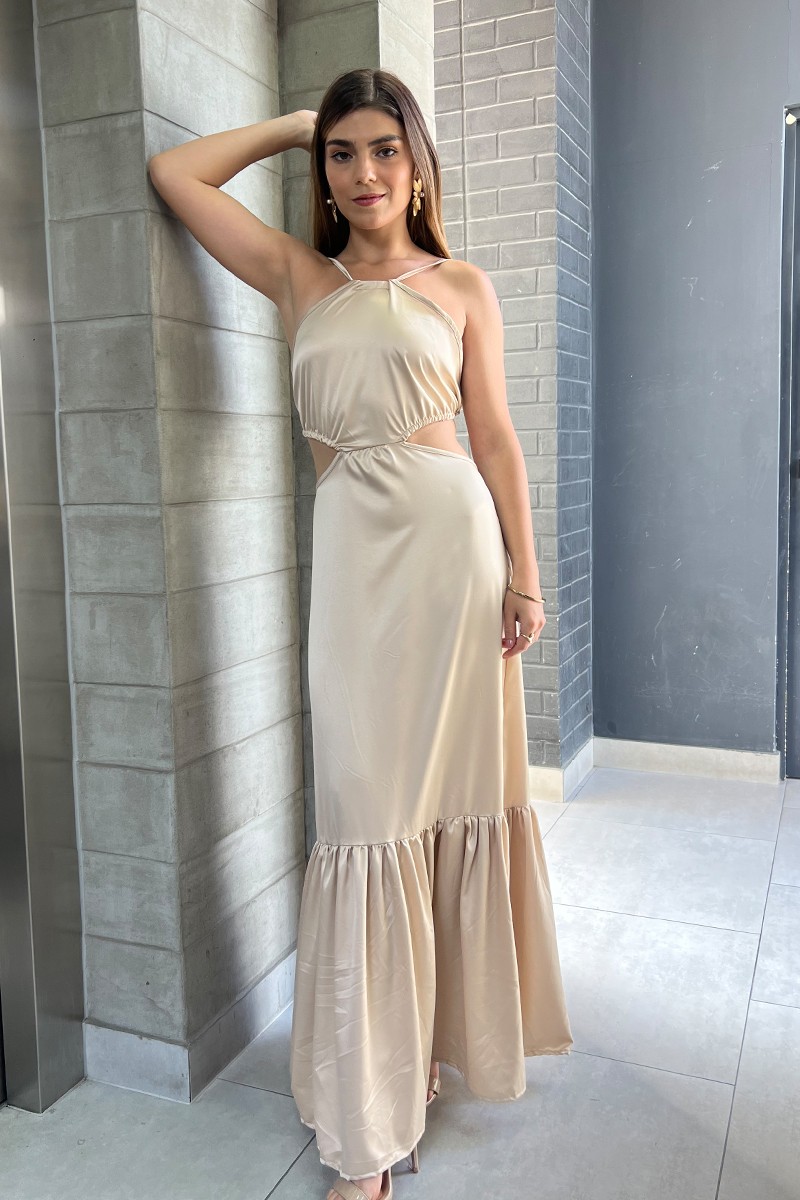 VESTIDO LARA BEIGE