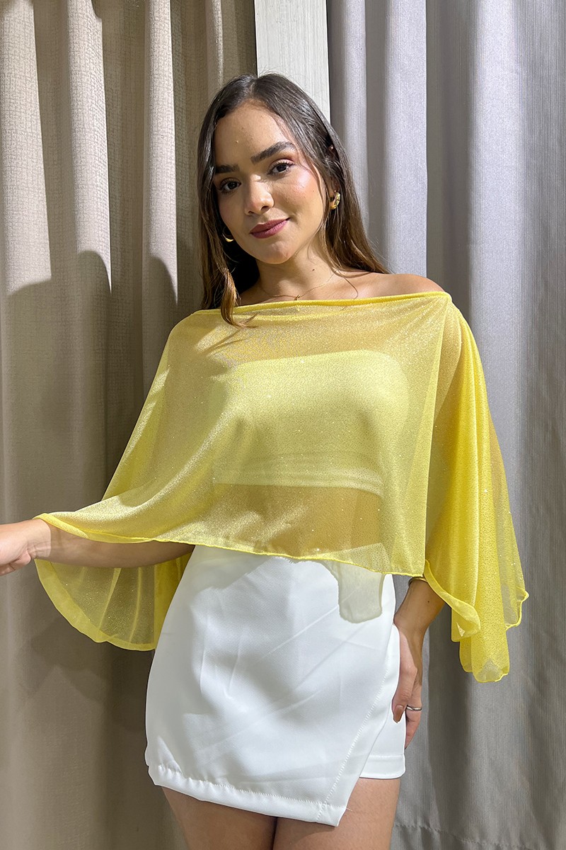 CAPA BRILLO AMARILLO