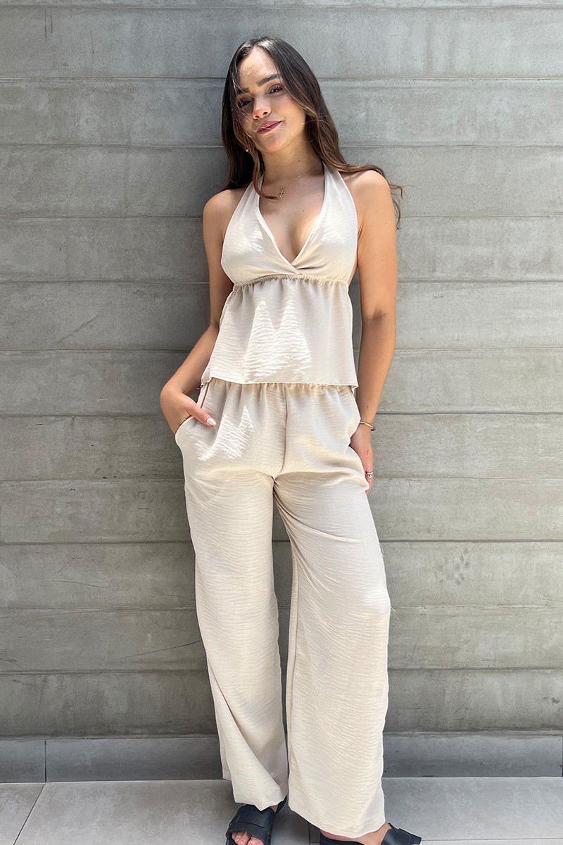 PANTALON SILVANA BEIGE