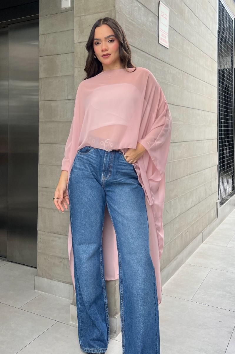 CAPA LARGA ROSA